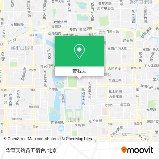 华育宾馆员工宿舍地图