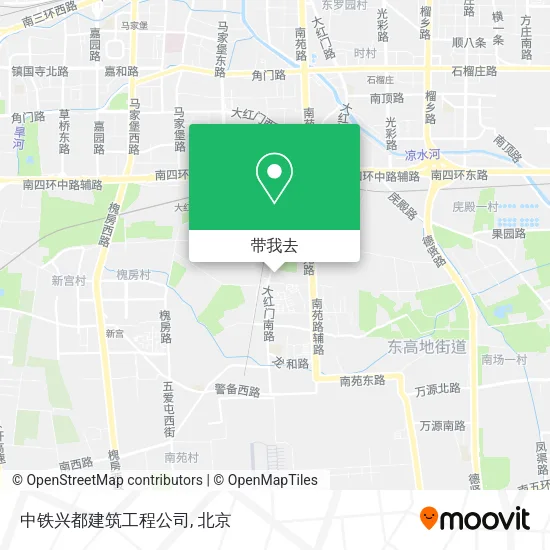 中铁兴都建筑工程公司地图
