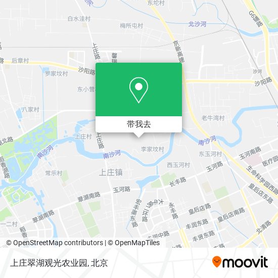 上庄翠湖观光农业园地图