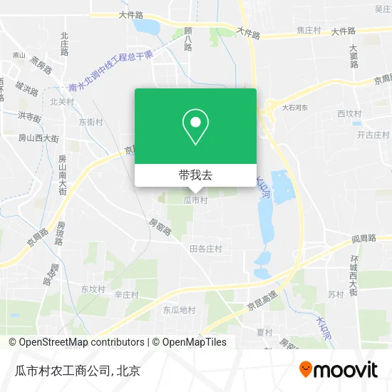 瓜市村农工商公司地图