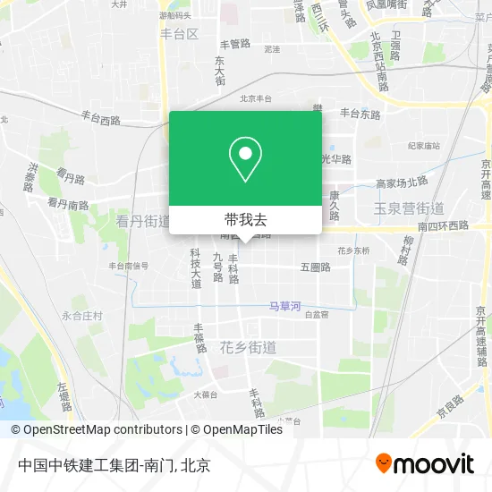 中国中铁建工集团-南门地图