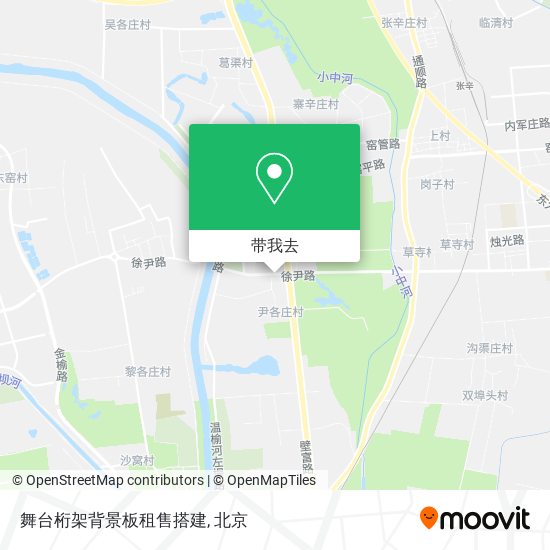 舞台桁架背景板租售搭建地图