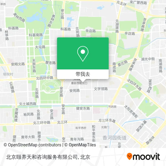 北京颐养天和咨询服务有限公司地图
