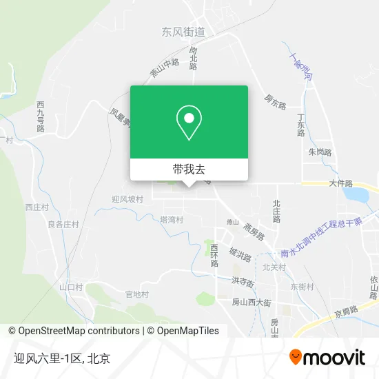 迎风六里-1区地图