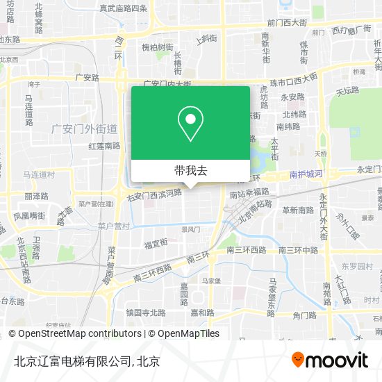 北京辽富电梯有限公司地图