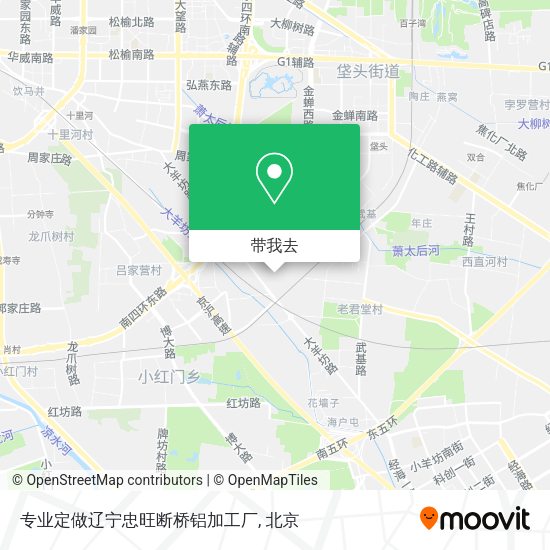 专业定做辽宁忠旺断桥铝加工厂地图