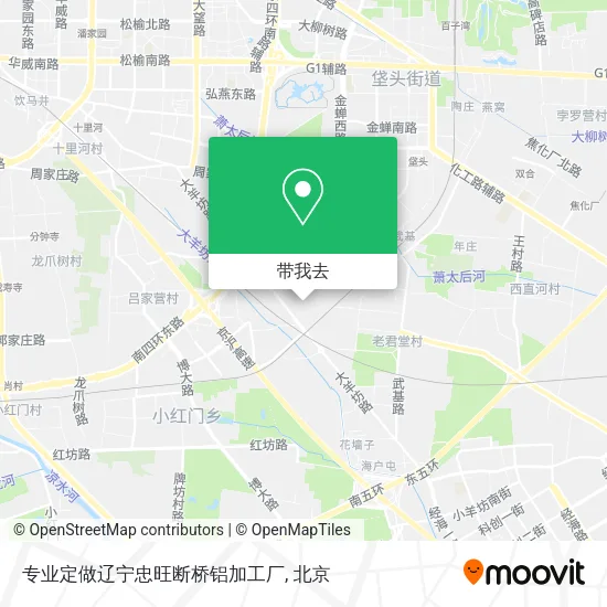 专业定做辽宁忠旺断桥铝加工厂地图