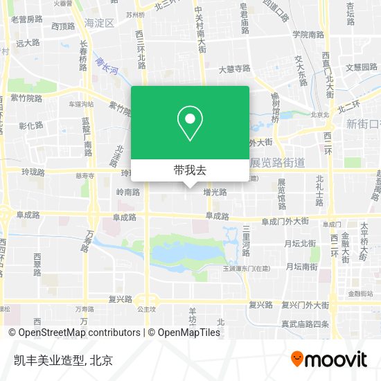 凯丰美业造型地图
