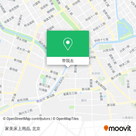 家美床上用品地图
