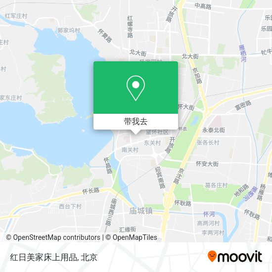 红日美家床上用品地图
