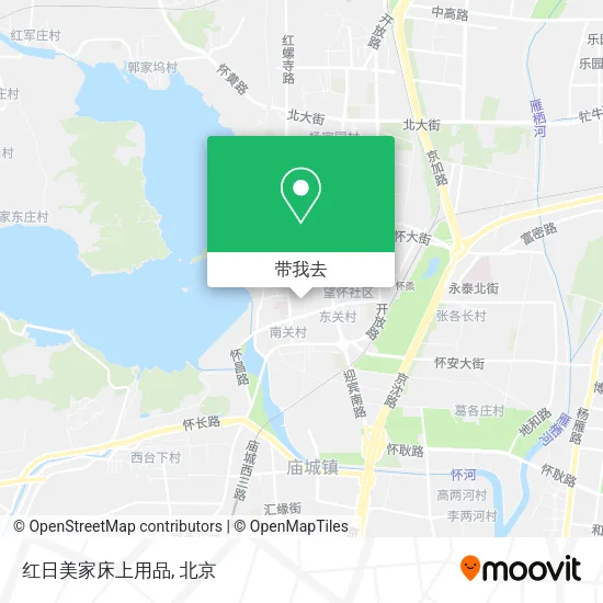 红日美家床上用品地图