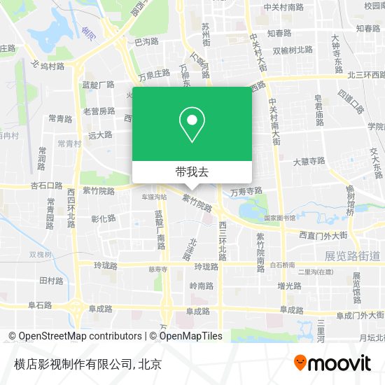 横店影视制作有限公司地图