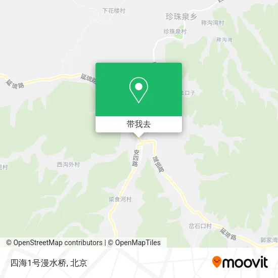 四海1号漫水桥地图