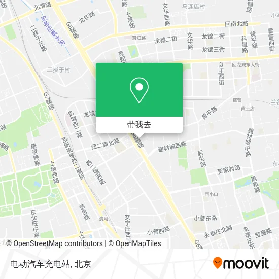 电动汽车充电站地图