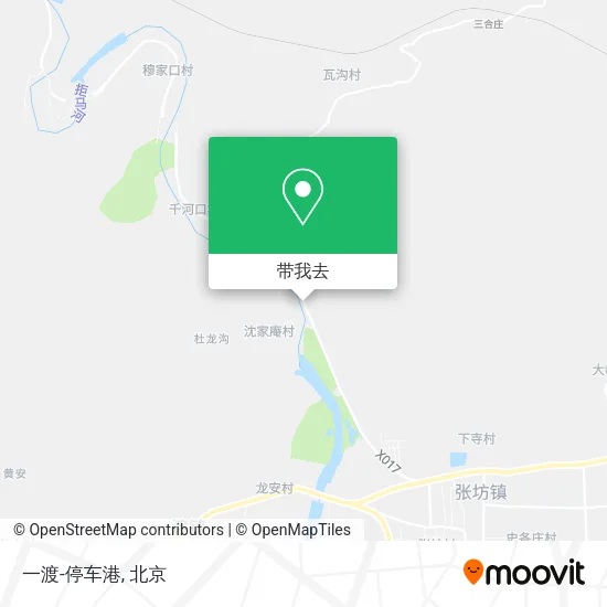 一渡-停车港地图