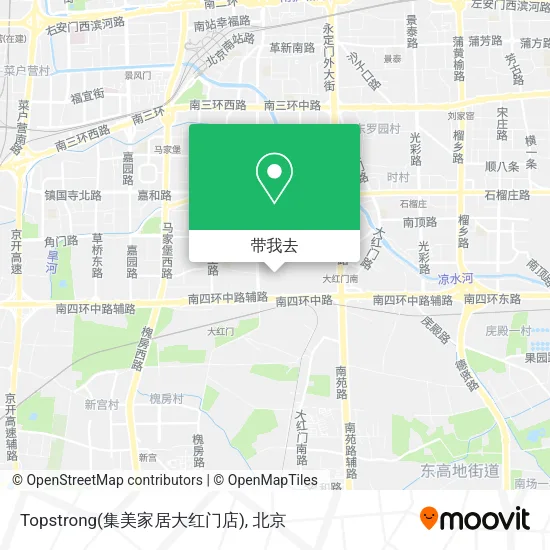 Topstrong(集美家居大红门店)地图