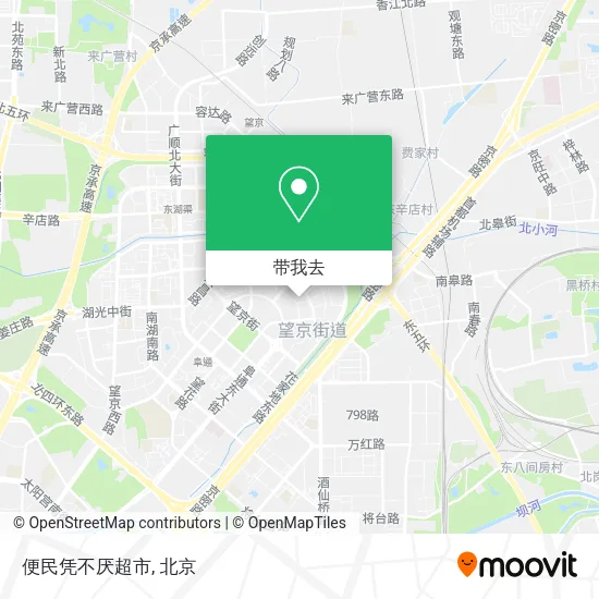 便民凭不厌超市地图
