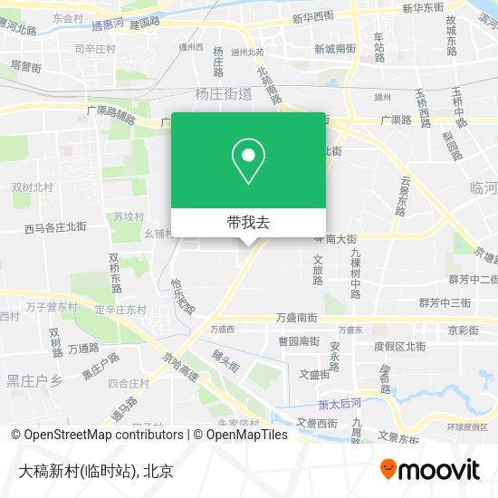 大稿新村(临时站)地图