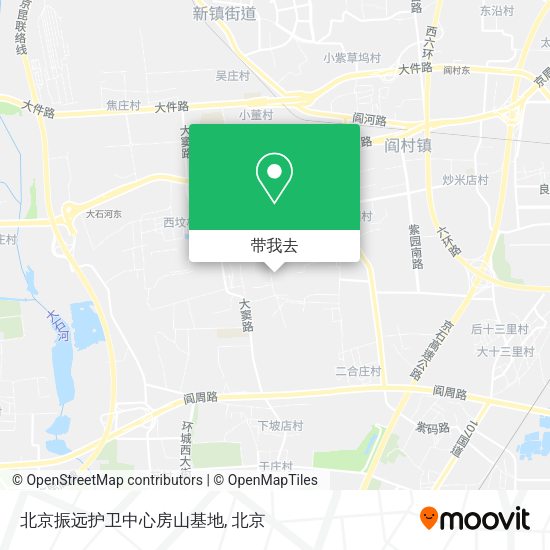 北京振远护卫中心房山基地地图