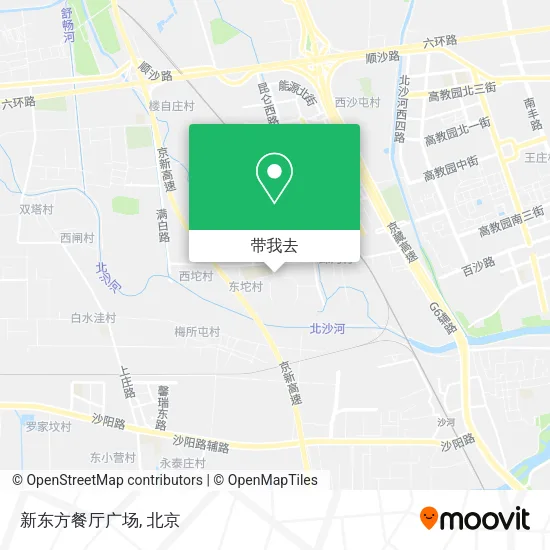 新东方餐厅广场地图