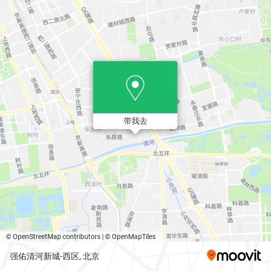 强佑清河新城-西区地图