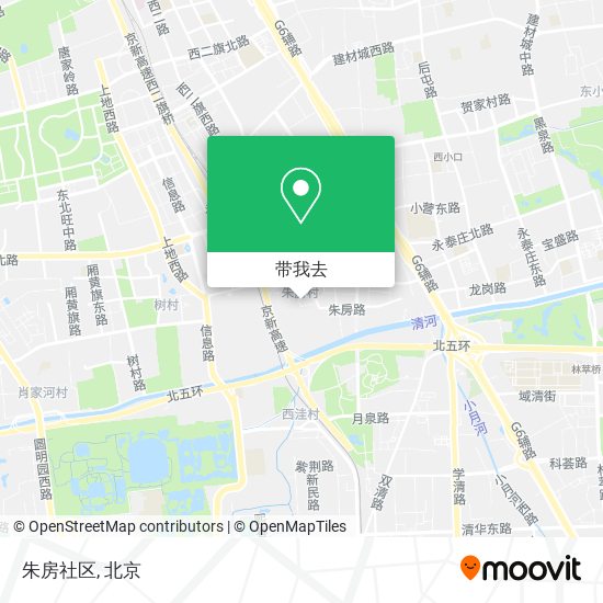 朱房社区地图