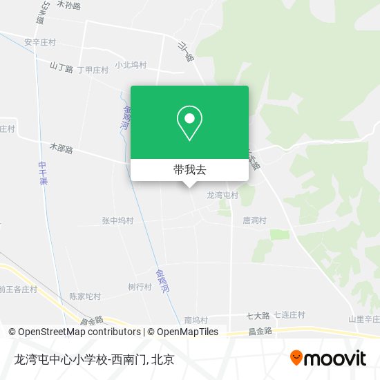 龙湾屯中心小学校-西南门地图