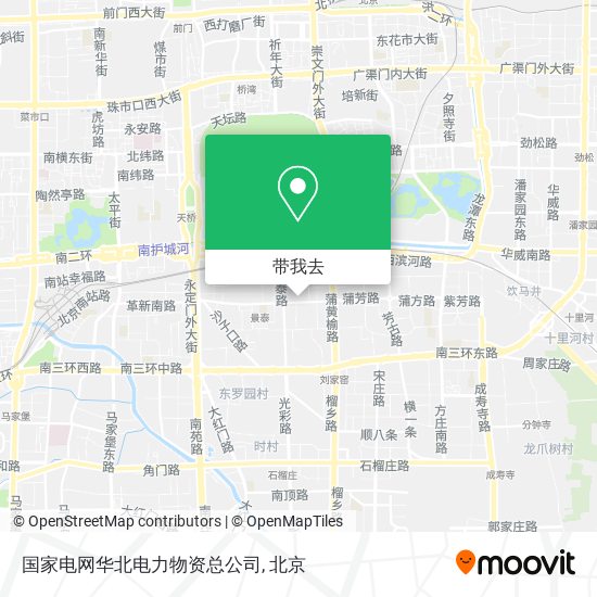 国家电网华北电力物资总公司地图