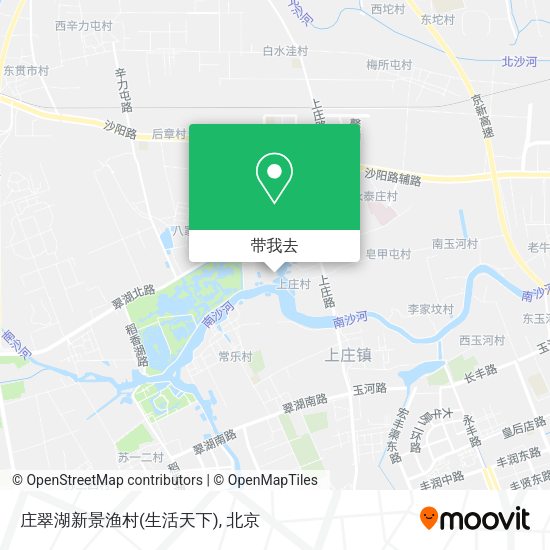 庄翠湖新景渔村(生活天下)地图