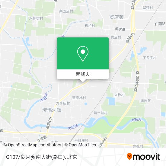 G107/良月乡南大街(路口)地图