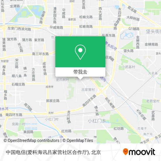 中国电信(爱科海讯吕家营社区合作厅)地图