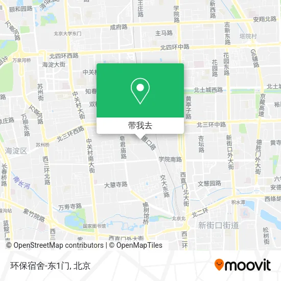 环保宿舍-东1门地图