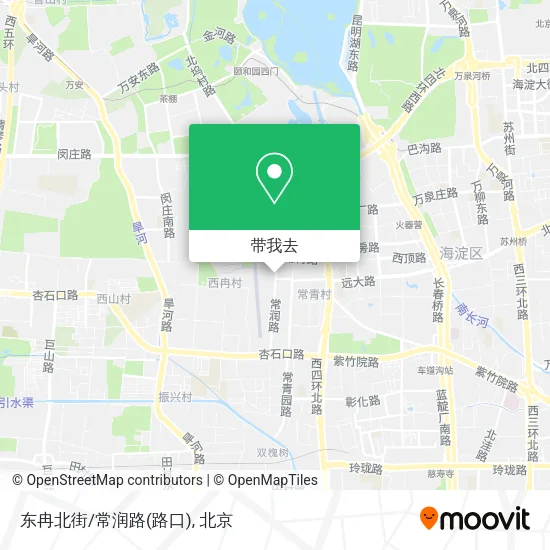东冉北街/常润路(路口)地图