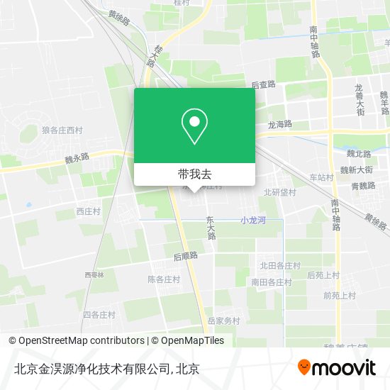 北京金淏源净化技术有限公司地图