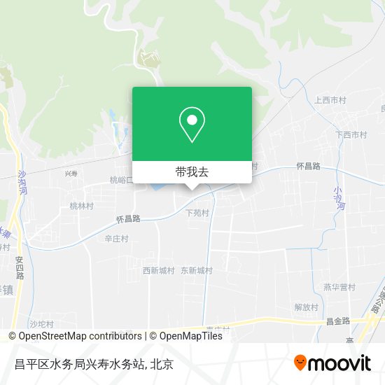 昌平区水务局兴寿水务站地图
