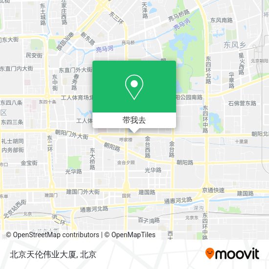 北京天伦伟业大厦地图