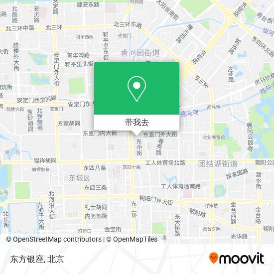 东方银座地图
