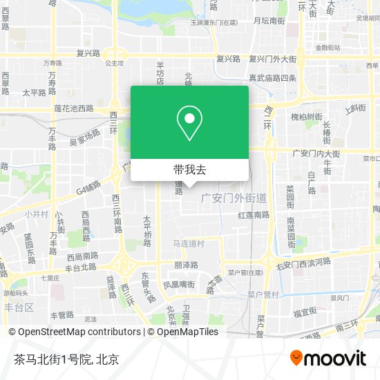 茶马北街1号院地图