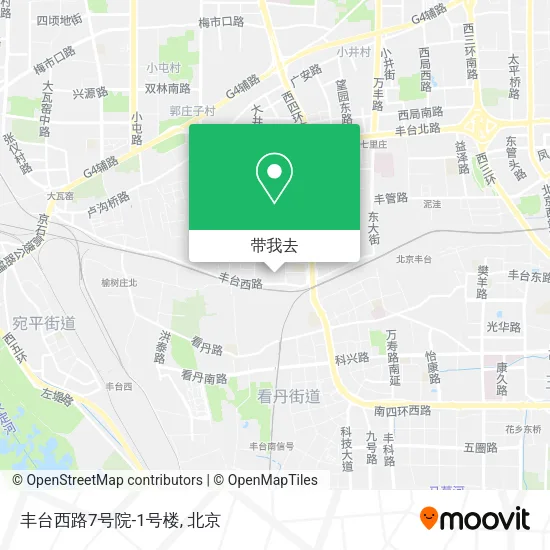 丰台西路7号院-1号楼地图
