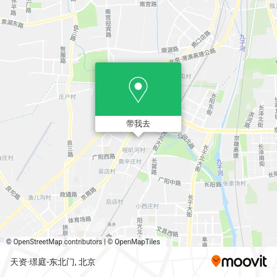 天资·璟庭-东北门地图