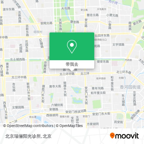 北京瑞俪阳光诊所地图