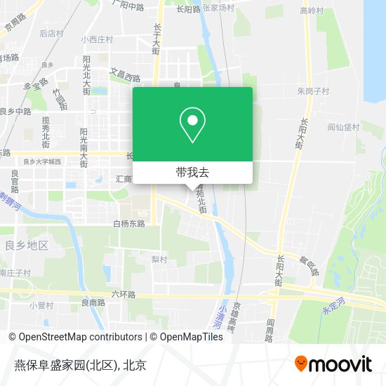 燕保阜盛家园(北区)地图