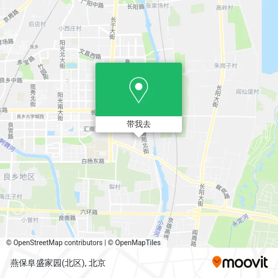 燕保阜盛家园(北区)地图