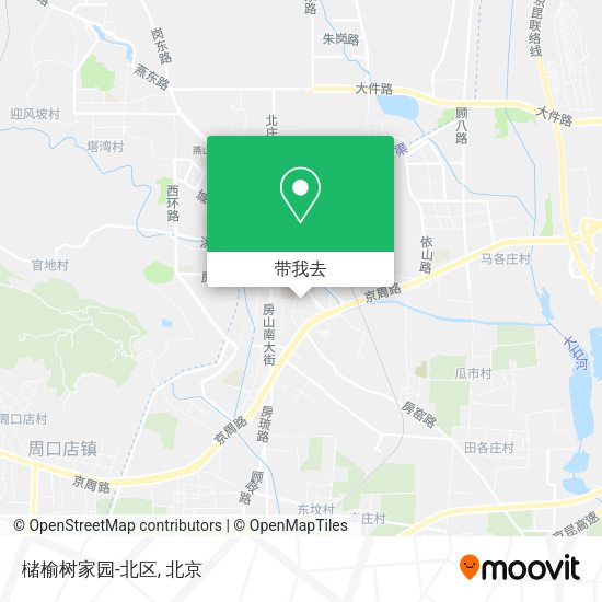槠榆树家园-北区地图