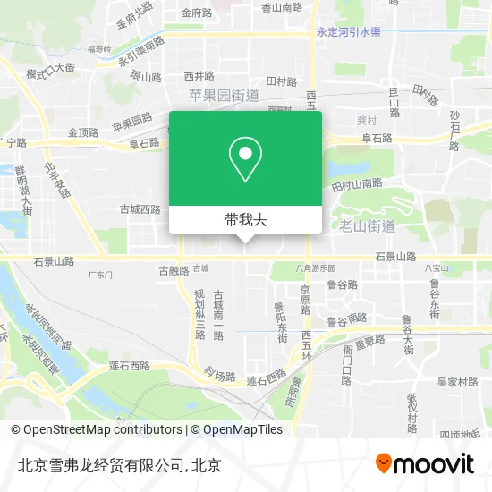 北京雪弗龙经贸有限公司地图