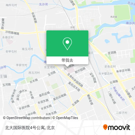 北大国际医院4号公寓地图