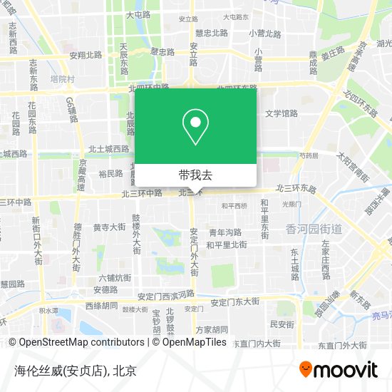 海伦丝威(安贞店)地图
