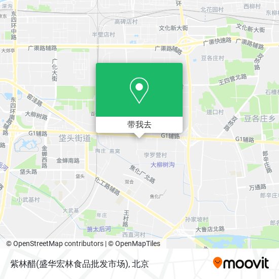 紫林醋(盛华宏林食品批发市场)地图