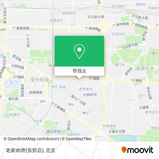 老家肉饼(东郊店)地图