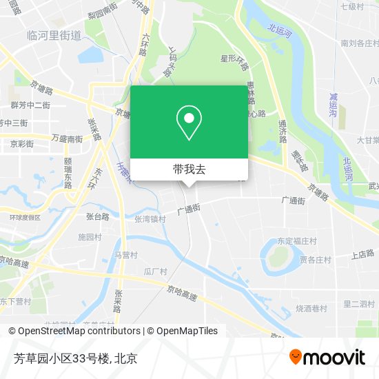 芳草园小区33号楼地图